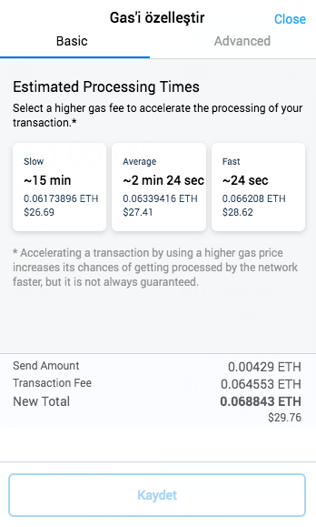 Edit Fee
