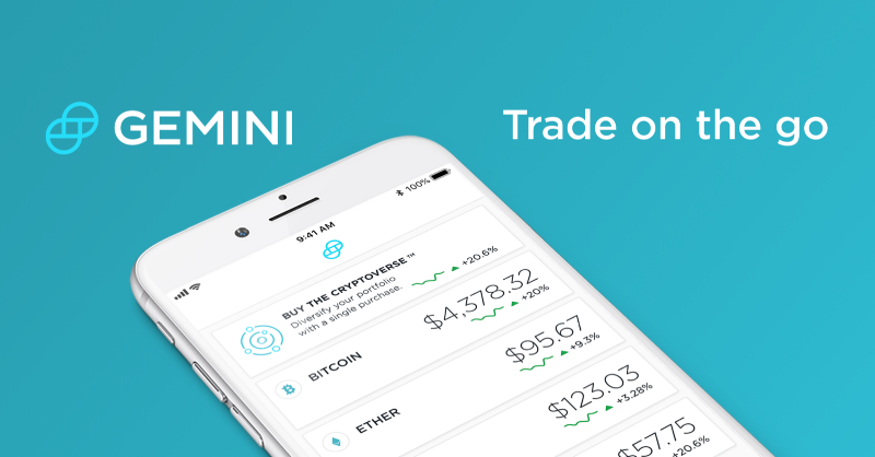Gemini-Exchange-Mobil-uygulaması