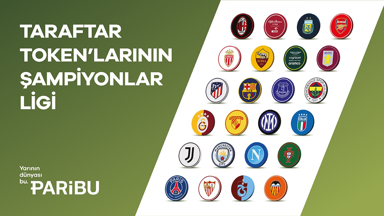 Paribu: Taraftar token’larının Şampiyonlar Ligi!
